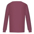 thumbnail image 5 of ZJXFGS Long Sleeve Tshirts Shirts for Women,Longsleeve Women,Cotton Long Sleeve Shirt Women,Long Sleeve Shirts Women,Womens Long Sleeve T Shirts Pink 3XL, 5 of 5