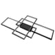 thumbnail image 5 of Lámpara De Techo LED Moderna, Lámpara De Techo Empotrada Regulable En Negro Con Control Remoto Y Control De Aplicación, Lámpara De Techo Rectangular De 31,8 Pulgadas Para Sala, 5 of 7