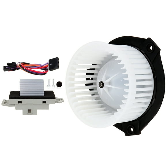 AUTOMUTO AC Heater Blower Motor Module With Wheel and Resistor Replace 89018747 2005-2006 for Buick for Rainier 4.2L,2004-2006 for Buick for Rainier 5.3L,2003-2009 for Chevrolet for Trailblazer