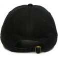 thumbnail image 2 of Mexican Eagle Baseball Cap Embroidered Cotton Adjustable Dad Hat Black, 2 of 3