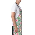 thumbnail image 3 of Picia Rose Flowers Waterproof Apron for Unisex Adult - Adjustable Bib Apron with Pockets, Ideal for Cooking, Gardening, Painting, and Household Chores, 3 of 9