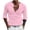 Pink, variant on Men’s Long Sleeve Solid Color Base Shirt Casual Everyday Fashion Top