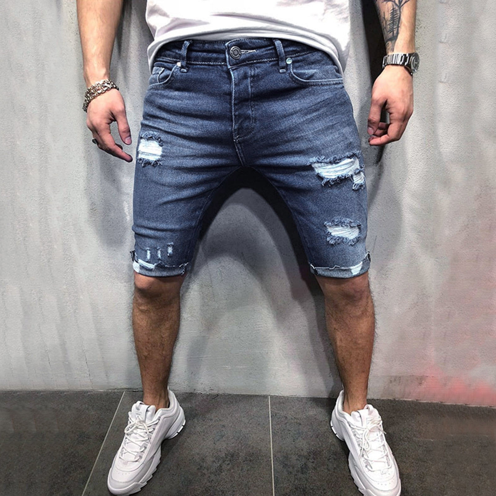 Buy Blue Shorts & 3/4ths for Men by FEVER Online | Ajio.com