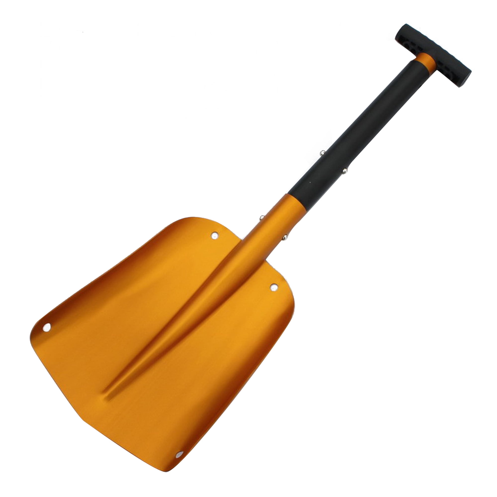 Emergency Car Snow Shovel Aluminum Edge Blade D-Grip Handle Folding Emergency Car Snow Shovel Aluminum Edge Blade D-Grip Handle Folding