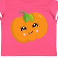 thumbnail image 4 of Inktastic Smiling Pumpkin, Halloween, Orange Pumpkin Boys or Girls Toddler T-Shirt, 4 of 5