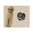 thumbnail image 1 of Steampunk Clockwork Watch Gears Rubber Stamp for Scrapbooking Crafting Stamping - Small 3/4 Inch, 1 of 7