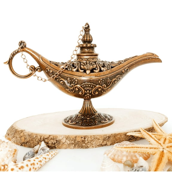 Aladdin's Magic Lamp, Vintage Incense Burner, Incense Burner, Incense Holder, Candle Holder