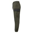 thumbnail image 6 of Zpanxa Mens Jogger Pants Nylon Tactical Cargo Jogger Pants with Drawstring Waist and Multi Pockets, 6 of 8