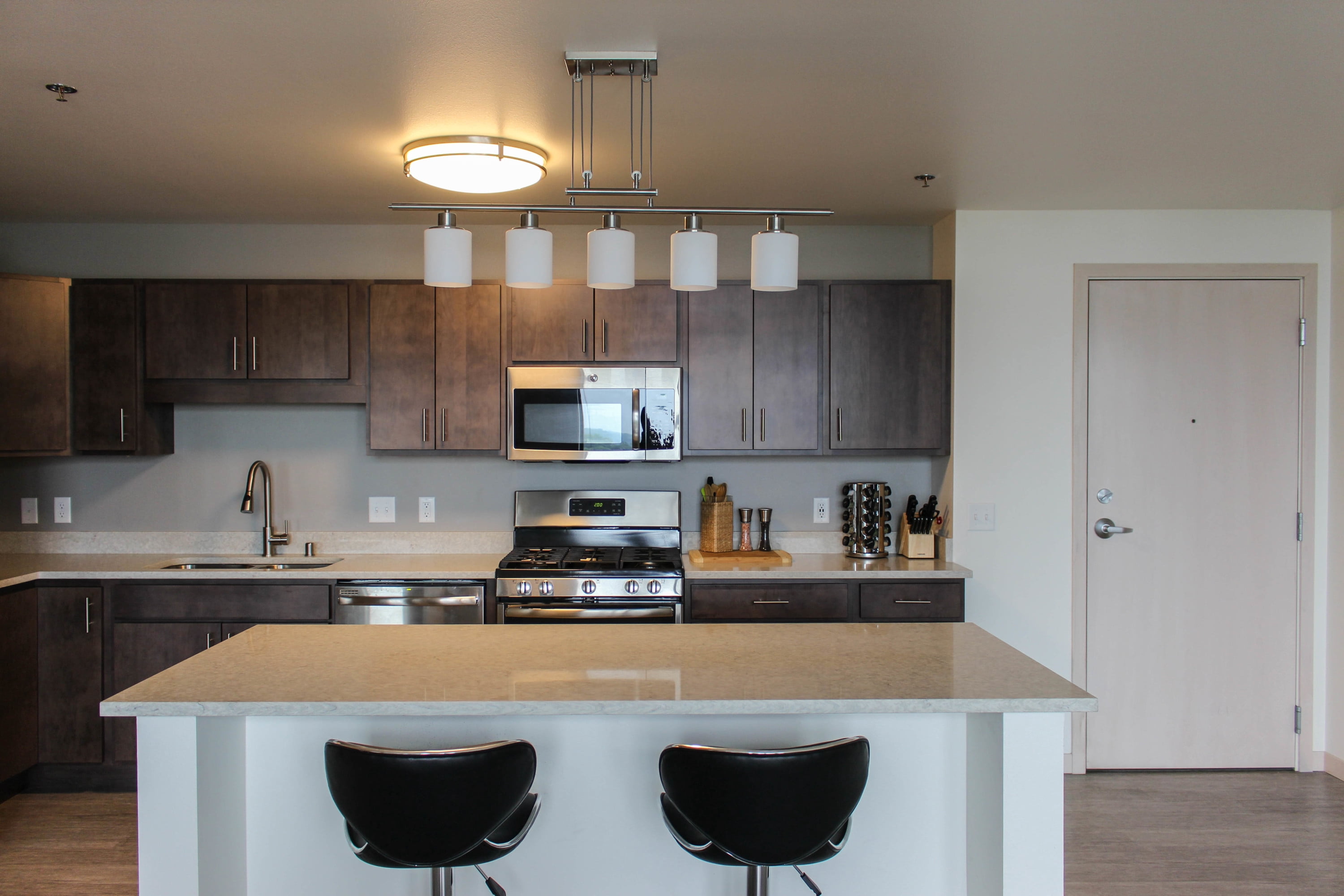 Design House Ripon 14.5" Integrated Dimmable LED Indoor Ceiling Light with Frosted Acrylic, Satin Nickel