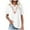 ZD White, variant on Women's Summer T-Shirts Cotton Linen Short Sleeve Notch V Neck Shirts Casual Loose Fit T Shirt Trendy Mexican Embroidered Blouses Time Limited Sale ZD Green 2XL