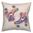 thumbnail image 2 of Creative Products American Roller Skates 18 x 18 Indoor / Outdoor Pillow, 2 of 3