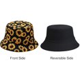 thumbnail image 2 of Unisex Reversible Packable Bucket Hat Sun hat for Men Women, 2 of 2