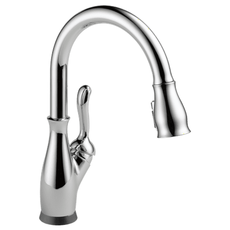 Delta Leland Single Handle Pull-Down Kitchen Faucet with Touch2O® and ShieldSpray® Technologies in Chrome (Best Touch Kitchen Faucet)