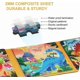 thumbnail image 2 of Magnetic Puzzles for Kids Ages 3-5, Dinosaur Puzzles Three -25/30/42 3 Styles Dinosaur Wooden Jigsaw Puzzle Books, Travel Games and Travel, 2 of 4