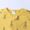 thumbnail image 3 of Beilxfa Newborn Baby Boy Cotton Rompers,0-36 Months Short Sleeve Toddler Romper,2 Way Zipper Infant Spring Summer Jumpsuit, 3 of 7