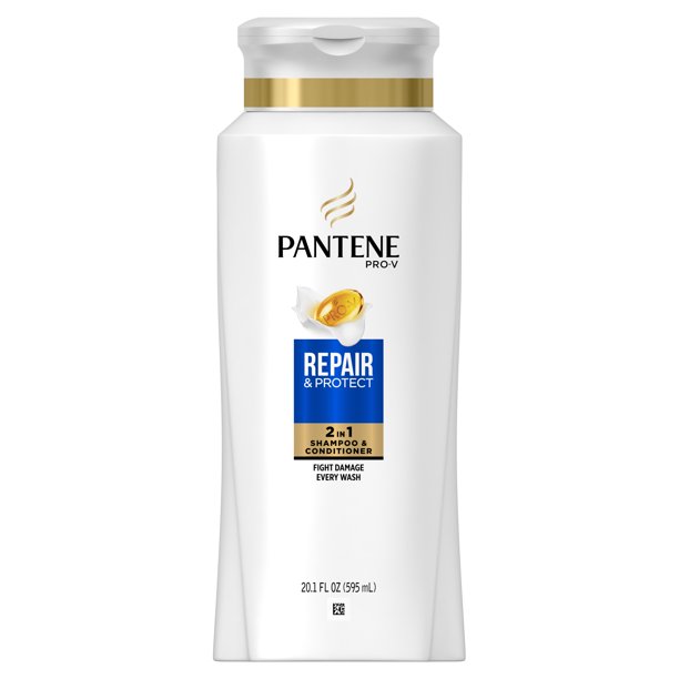 Pantene ProV Repair & Protect 2 in 1 Shampoo & Conditioner, 20.1 fl oz