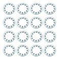 thumbnail image 1 of 20 Pcs SAE 3/4 Pouces Rondelle de Verrouillage Interne en Acier au Carbone Zincé, 1 of 6
