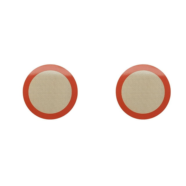 Kearding Silicona de 2 piezas: para alfombrillas caseras Stick Silicona 2 paquetes / lote Hornear Fuerte flexibilidad Adsorción Hornear Herramientas y accesorios para hornear L