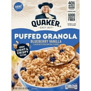 Quaker Puffed Granola Vanilla, 17 Oz