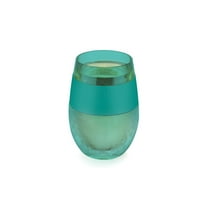Host Wine Freeze Cooling Cup, Double Wall Insulated Tumbler, 8.5 oz Green