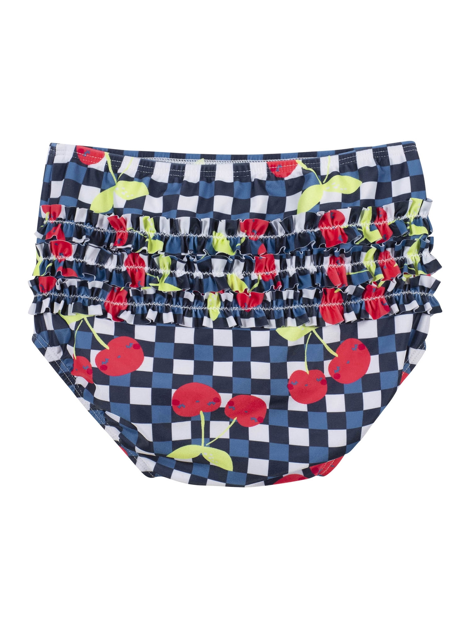 Gerber Baby & Toddler Girl Rashguard & Swim Bottoms Set with UPF 50+, 2-Piece, (0/3M - 5T)