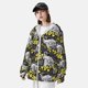 thumbnail image 3 of Balery White Retro Off-Road Vehicle Sudadera ligera de manga larga con capucha y protección solar UPF 50+ para hombre y mujer, ideal para pesca y running-Medium, 3 of 7