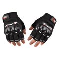thumbnail image 2 of Guantes de moto Baoblaze ATV deportes al aire libre medio completo negro, 2 of 7
