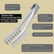 thumbnail image 4 of 2 Pack Pasta Tong, Stainless Steel Food Tong Serving Tong, Spaghetti Tongs, 4 of 5