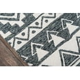 thumbnail image 3 of Momeni Mallorca Geometric Contemporary Area Rugs, Black, 3 of 6