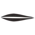 thumbnail image 1 of 1 par de tiras embellecedoras de fibra para faros delanteros de coche para Serie 3 4 2013-2019, 1 of 5
