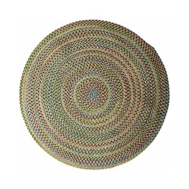 Colonial Mills TL50R084X084 7 ft. Twilight Reversible Round Rug, Federal Blue