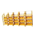 thumbnail image 3 of Juego de soportes para bidones de aceite, modelo de garaje, escala 1:64, accesorios de fotografía Amarillo, 3 of 6