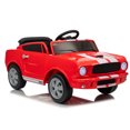thumbnail image 1 of 12V Licensed Shelby Kids Electric Ride-On Car – Remote Control, Bluetooth, Shock Absorbers & LED Lights, 1 of 9