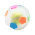 thumbnail image 4 of Bola de fútbol para perros al aire libre Tug Tug Tug para regalos de cachorros pequeños y medianos entrena Transparente, 4 of 8