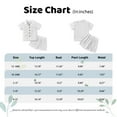 thumbnail image 3 of 12M-5T Toddler Boys Summer Clothes Shorts Set Cotton Linen Button-up Shirts Tops + Shorts 2Pcs Outfits Set, Size 1-5 Years, 3 of 8