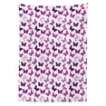 thumbnail image 3 of Ambesonne Butterfly Tablecloth Rectangular Table Cover, Butterfly Carved Wing, 60"x90", Purple Lilac Pink, 3 of 4