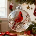 thumbnail image 3 of Nature's Bird Crystal Ornaments Set For Christmas Trees Commemorative Gifts Room Decor, Handcrafted Exquisite Craftsmanship With Lifelike Bird Motifs, Christmas Baubles As, 3 of 6