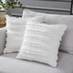 thumbnail image 1 of Fundas de almohadas blancas para sofá, sillón, fundas de almohadas decorativas de lino y algodón, 18 x 18 pulgadas, juego de 2, sin relleno, 1 of 5