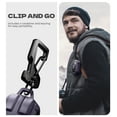 thumbnail image 5 of Dexnor for Beats Solo Buds Case with Drop-proof Lock, Shockproof Rugged Bumper Cases Protective Cover with Carabiner & Keyring & Cleaner Kit for Beats Solo Buds (2024), Purple, 5 of 7