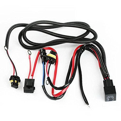 9006 HB4 Premium Xenon Kit Wiring Relay Harness Wire 