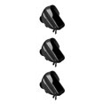 thumbnail image 2 of Sonducket Bicicleta pantalla táctil bolsa marco tubo frontal almacenamiento bicicleta teléfono móvil funda extraíble manos libres lavable bolsa negro Negro 3piezas Sonducket CBP208392, 2 of 6