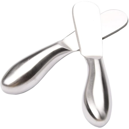 

2Pcs Stainless Steel Multipurpose Cheese and Butter Spreader Knives