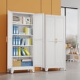 thumbnail image 3 of Armoire de Rangement Alimentaire en Métal Autoportante Ero avec 4 Tablettes Ajustables, 3 of 6