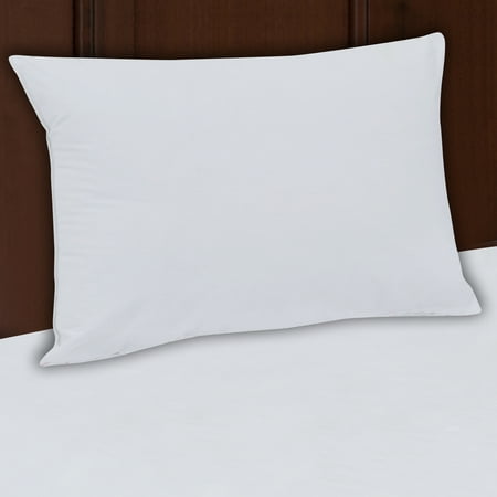 Mainstays Medium Support Pillow, Standard, 200 Thread Count Cotton