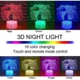 thumbnail image 1 of Luz nocturna 3D YONGSHENG Elefante con control remoto 16 colores, 1 of 3