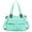 Mint Green, variant on LIJCC Women New Large Capacity Waterproof Multi Pocket Shoulder Bag Large Crossbody Bag Multi-Pocket Fashion Nylon Bags Tote Bag Handle Satchel