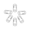 thumbnail image 1 of NOBRAND Silver Metal Keyhole For Photo Frame For Convenient Mounting Fixture Wall Hanging 40 Pcs, 1 of 7
