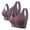 Purple, variant on Moona Bra for Senior Front Closure Breathable Bra for Seniors Wirefree Bras for Older Women