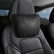 thumbnail image 2 of Almohada cervical universal de gamuza para coche, accesorios para coche, reposacabezas. Negro, 2 of 6