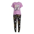 thumbnail image 4 of Disney's Nightmare Before Christmas Women's and Women's Plus Sleep Shirt and Joggers, 2-Piece Set, 4 of 5